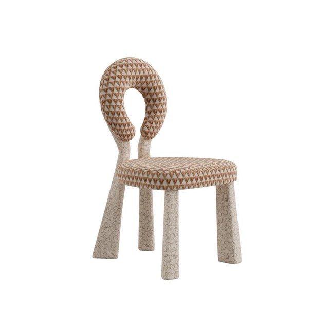 Brown Mary II Dining Chairs with Wood or Lacquered Legs by Ottiu, Set of 6 For Sale - Image 8 of 11