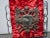 1970s Vintage Mid Century Medieval Dragon Wall Mantle Plaque Picture W Red Velvet For Sale - Image 5 of 13