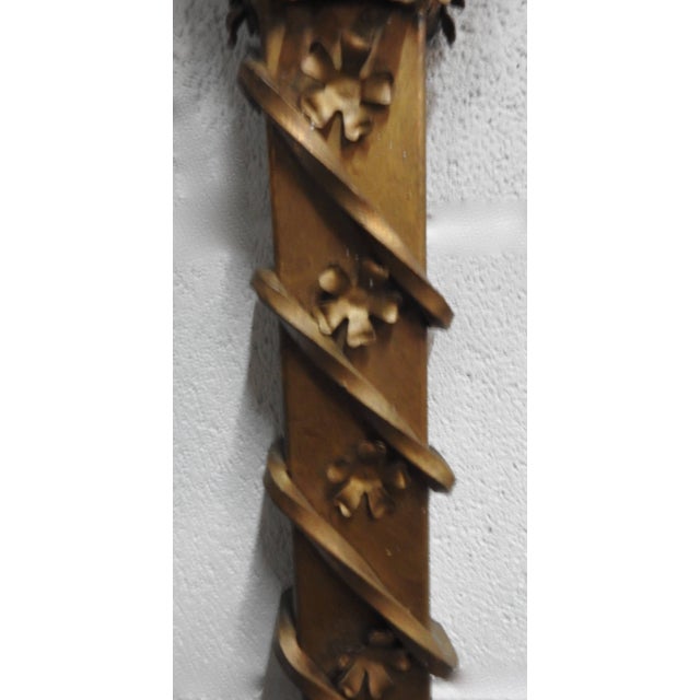 1920s Hand-Painted Italian Wall Planter For Sale - Image 5 of 9