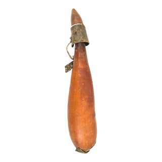 Early 20th Century Maasai Beaded Milk Gourd Container Kenya For Sale