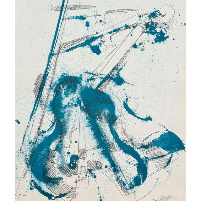 Arman, Colère de Violon, Original Lithograph For Sale - Image 6 of 6
