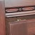 Vintage Wood Bookcase With Full Glass Door, Lock and Keys; Recently Refinished For Sale - Image 12 of 17