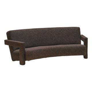 Utrecht Curved Sofa by Gerrit Rietveld for Cassina, 1980s For Sale