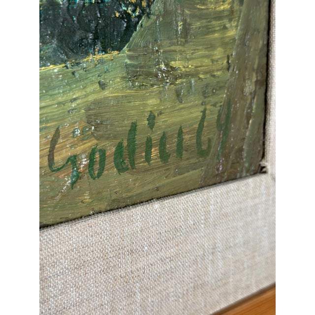 Ragnar Godin, Ragunda, Jämtland, 1960s, Oil on Panel For Sale - Image 10 of 13