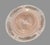 Indiana Glass Company Vintage Retro Pink Depression Glass Floral Edge Pedestal Compote & Underplate For Sale - Image 4 of 5