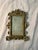 Art Nouveau French, Antique, Art Nouveau Brass Frame For Sale - Image 3 of 8