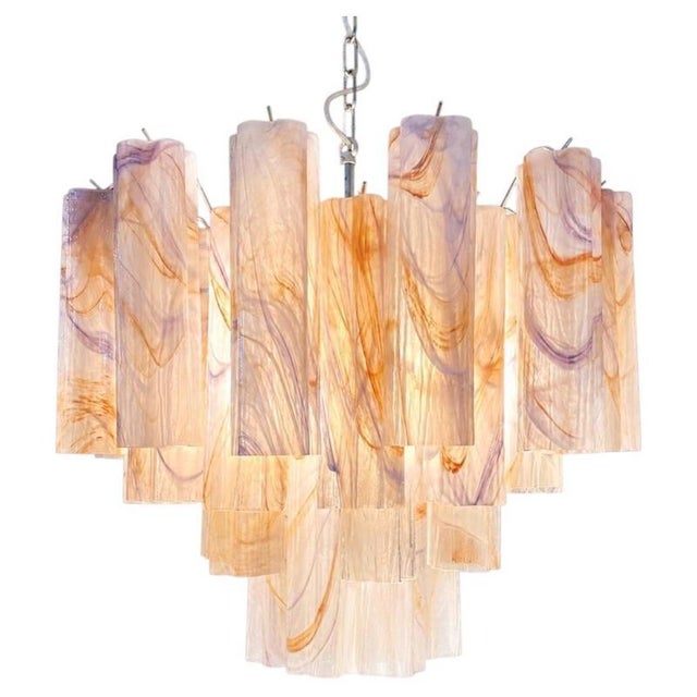 Vintage Murano Glass Chandelier, 1990 For Sale - Image 12 of 12