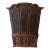 Vintage French Provincial / Louis XV-Style Oak China Cabinet For Sale