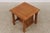 1990s Arts & Crafts Mission Style Oak 2 Tier End Table For Sale - Image 5 of 15
