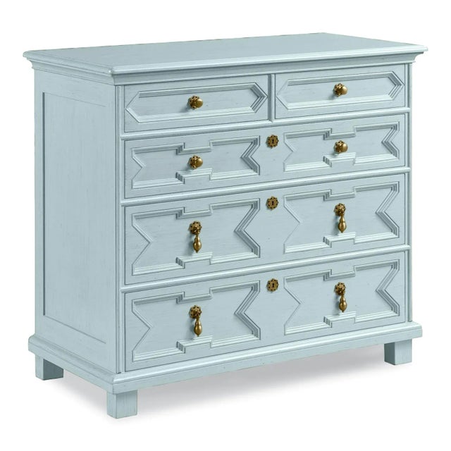 Casa Cosima Home Casa Cosima James Chest of Drawers, Palladian Blue For Sale - Image 4 of 4