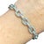 Vintage 18k White Gold Diamond Bracelet For Sale In Las Vegas - Image 6 of 6