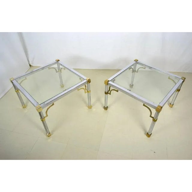 Maison Jansen Large Neoclassical Square End Table | Maison Jansen For Sale - Image 4 of 10