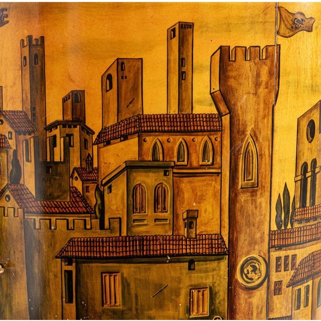 Vintage Bar Cabinet in Parchment by Aldo Tura for Tura, 1950s For Sale - Image 6 of 18