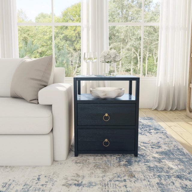 Lark Nightstand, Navy Blue Chairish