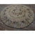 Early 20th Century American Hooked Rug ( 9' x 9' - 275 x 275 ) Antique Cotton Ivory Beige Cream White Hooked – Loop Pile...