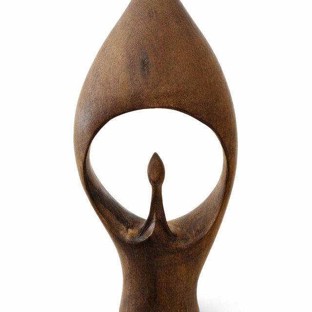 African Heritage Hand Carved Maple Wooden Abstract 8.5" Figure Sculpture Features: Handcarved wooden construction Abstract...