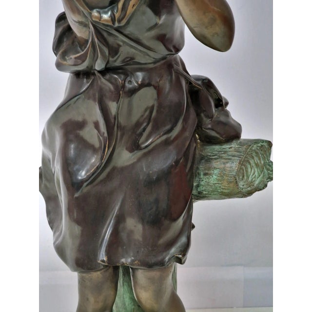 1960s Italian Artist, Lost Wax Figure, 1960s, Bronze For Sale - Image 5 of 8