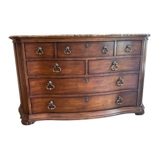 Century Furniture Italian Cabinet, Sideboard and Two Chests, 4 Pieces For Sale