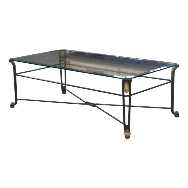 Glass Coffee Table, 2000s For Sale