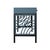 Not Yet Made - Made To Order Swirl Writing Desk - Regatta Blue For Sale - Image 5 of 9