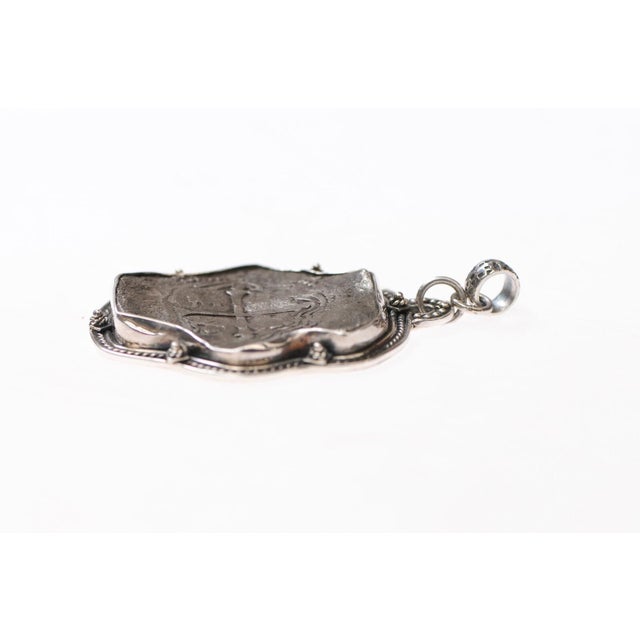 "8 Reales" Silver Coin, Circa 1640 For Sale - Image 11 of 11