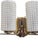 Vintage Enameled Glass, Brass & Nickel Two Light Wall Sconces - Set of Three For Sale - Image 12 of 17