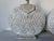 White 1980’s Vintage Postmodern Geometric Plaster Table Lamps – A Pair For Sale - Image 8 of 13