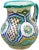 Ceramic Early 20th Century Polychrome Andalusian Ceramic Pitcher For Sale - Image 7 of 12