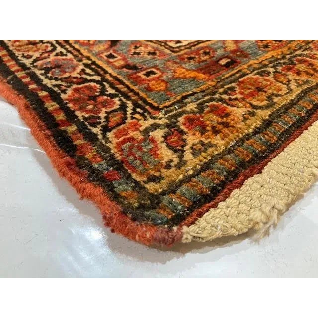Antique Persian Bakhshaish Runner, 3' X 10' For Sale In New York - Image 6 of 7