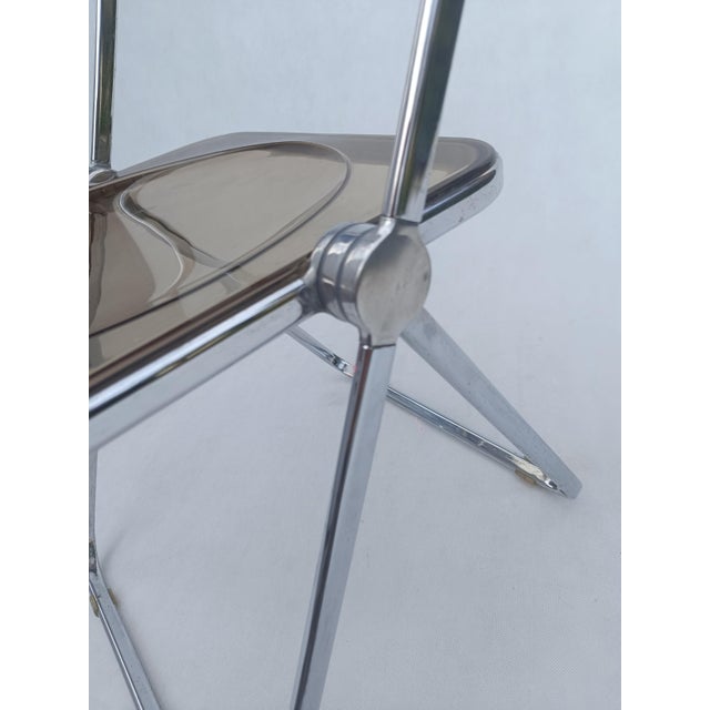 Metal Plia Folding Chair by Giancarlo Piretti for Castelli For Sale - Image 7 of 9