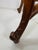 Antique Italian Marble Topped Hand Carved Walnut Console For Sale - Image 4 of 12