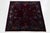 1920s Antique Chinese Art Deco Plum Wool Rug With Floral Vases & Navy Border For Sale - Image 4 of 12