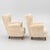 Mid-Century Modern 1940s Swedish Lounge Chairs Sheepskin Birch Pair For Sale - Image 3 of 7