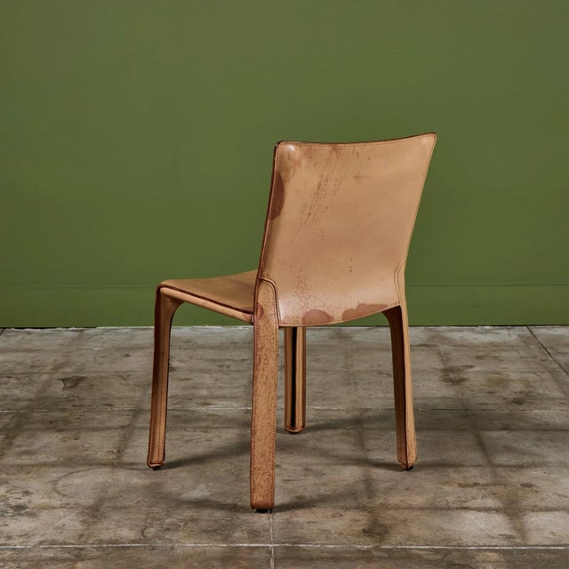 Mario Bellini Cab Side Dining Chair for Cassina For Sale - Image 11 of 12