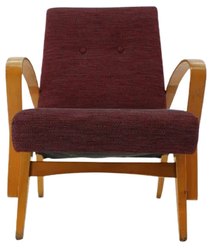 Mid-Century Armchair, Czechoslovakia, 1960s