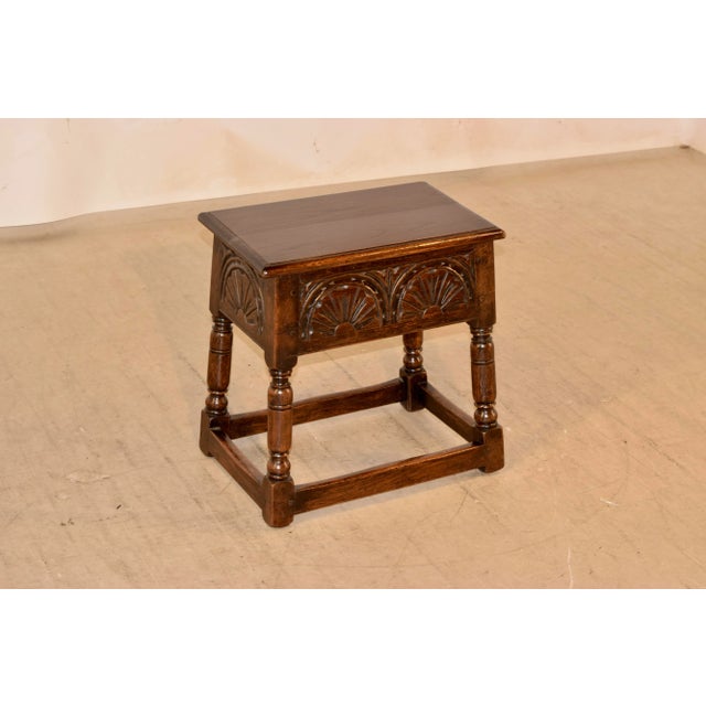 19th Century 19th Century Lift Top Stool For Sale - Image 5 of 7