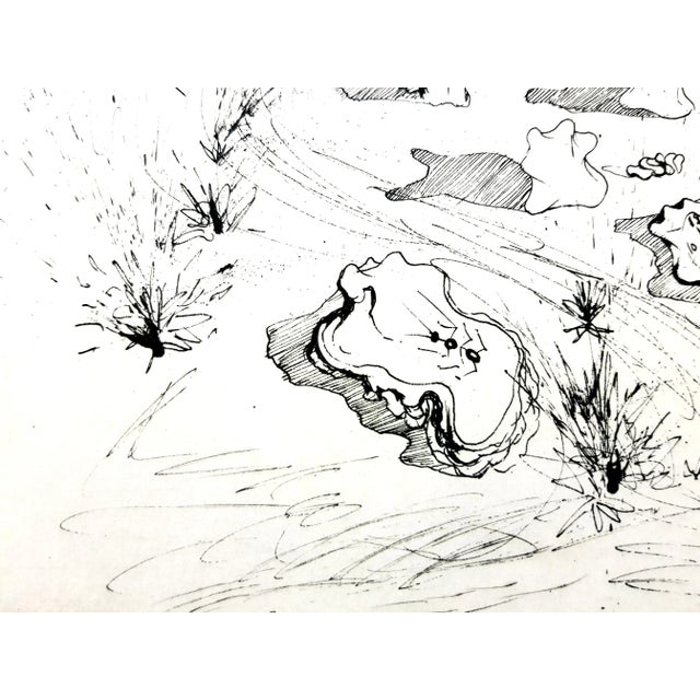 Gray The Trenches Etching by Salvador Dali, 1967 For Sale - Image 8 of 10