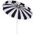 Buti 9 Ft Crank Umbrella, Navy Cabana Stripe/White Pole For Sale In Philadelphia - Image 6 of 8