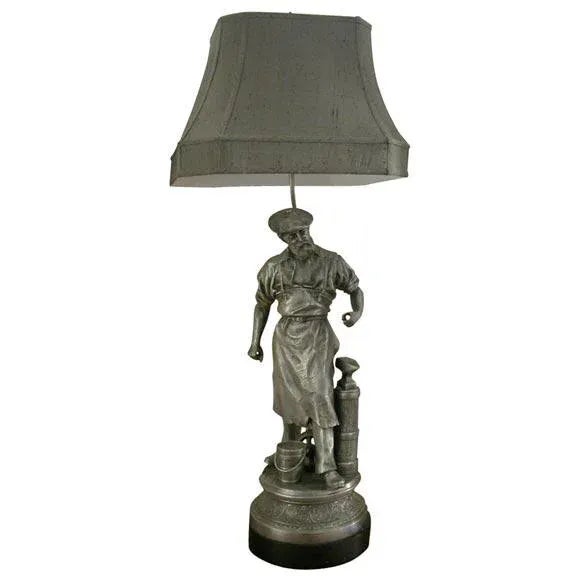 The Village Blacksmith Table Lamp For Sale - Image 9 of 9