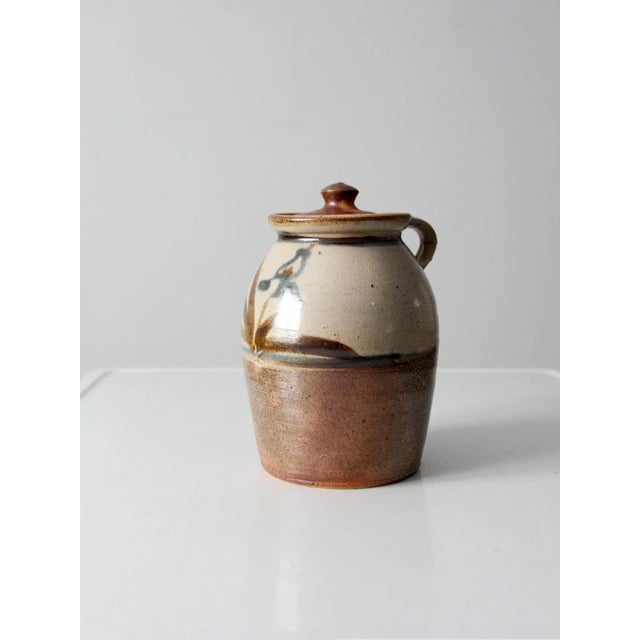 Vintage Studio Pottery Jug Vase For Sale - Image 13 of 13