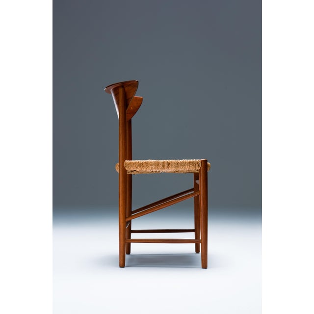 Model 316 Chairs by Peter Hvidt & Orla Mølgaard-Nielsen, 1970s, Set of 6 For Sale - Image 4 of 12