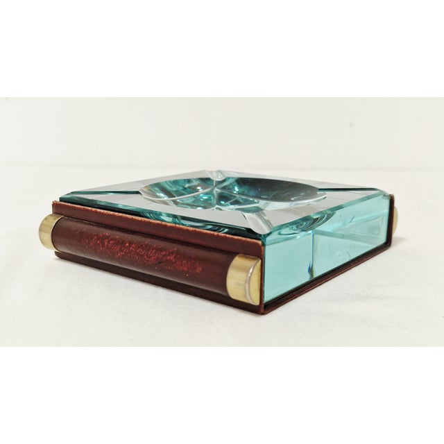 Vintage Crystal Ashtray by Mazareno Gabrielli, 1970s For Sale - Image 4 of 13