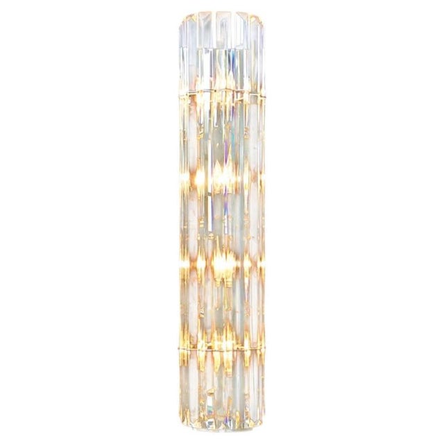 Collection Topazio Wall Lamp in Metal and Crystal by Jago For Sale - Image 15 of 15