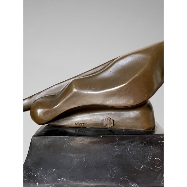 Unknown, Panther Sculpture, 2000s, Bronze For Sale - Image 12 of 18
