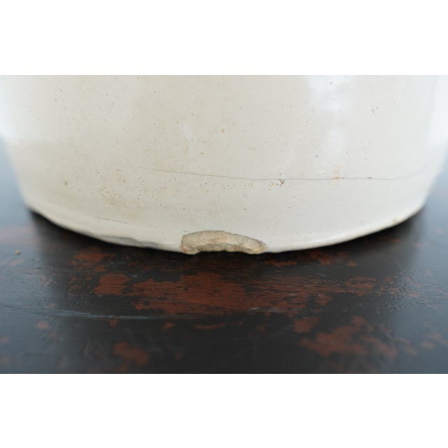 Vintage Love Field Potteries Dallas Texas Stoneware Crock No. 6 For Sale - Image 12 of 14