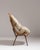 1960s 1960s French Tan Bamboo Upholstered Bowl Chair For Sale - Image 5 of 15