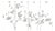 Hand‑Painted Chinoiserie Mural Panels, Soft Grey‑Tone Blossom Branches, Set of 4 For Sale