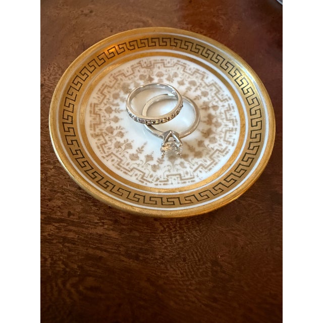 Art Deco Miniature Greek Key Limoges Dishes For Sale - Image 3 of 7