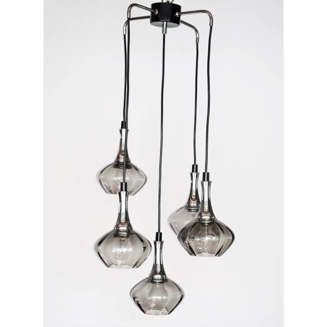 Vintage Glass Lamp, 1970s For Sale - Image 3 of 7