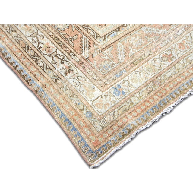 Transitional 1940s Persian Melayer Rug For Sale - Image 3 of 6